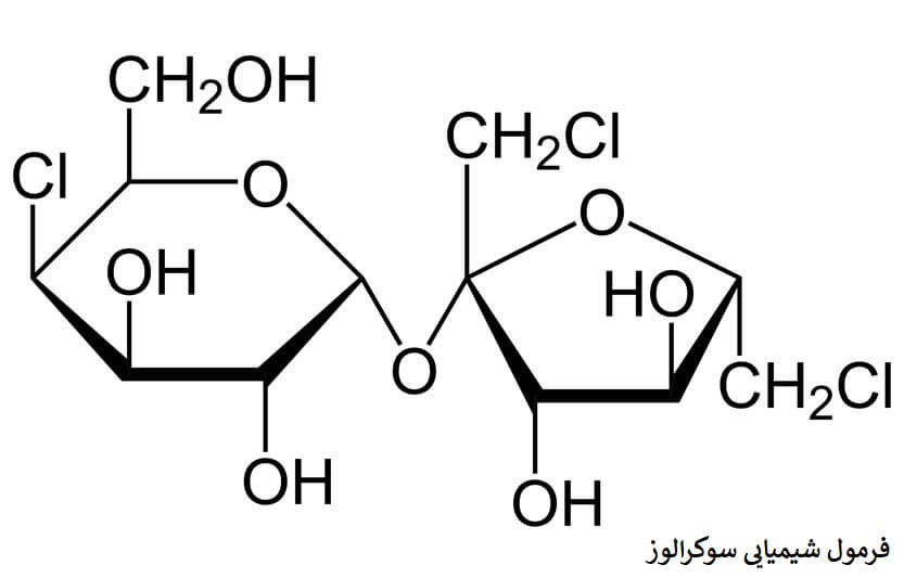 فرمول شیمیایی سوکرالوز