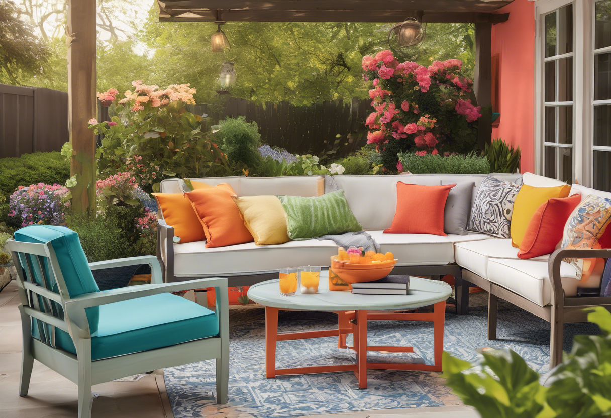 راز ماندگاری مبلمان فضای باز: کدام رنگ در برابر آفتاب و باران زیبایی خود را حفظ میکند؟