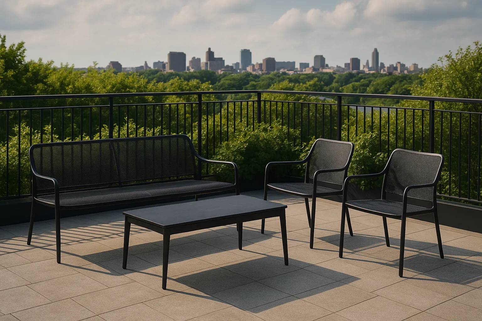 چگونه رنگ کورهای مبلمان روفگاردن شما را برای سالها نو نگه میدارد؟