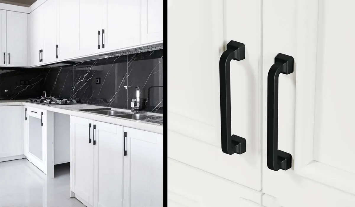 بهترین و مناسب ترین دستگیره برای کابینت سفید