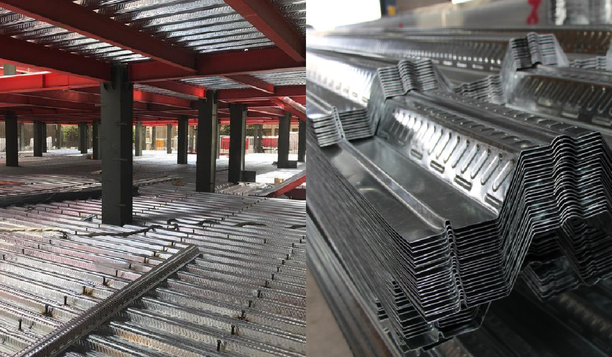 مراحل تولید ورق عرشه فولادی؛ از مواد اولیه تا محصول نهایی