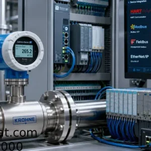 فلومتر و اتوماسیون هوشمند؛ بررسی HART، Modbus، Fieldbus و Ethernet/IP در برندهای صنعتی