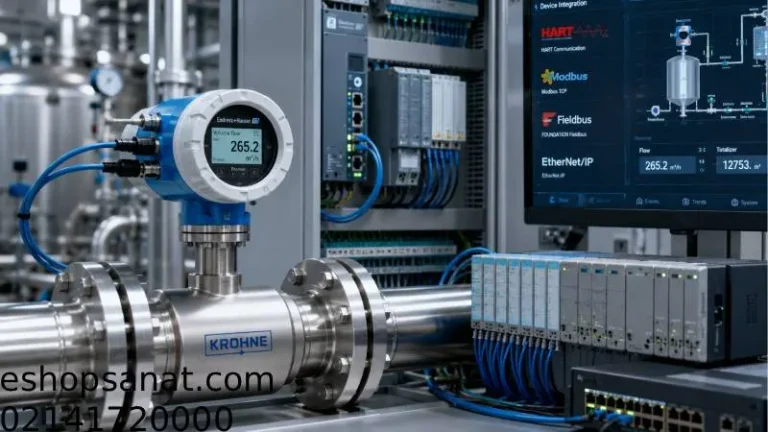 فلومتر و اتوماسیون هوشمند؛ بررسی HART، Modbus، Fieldbus و Ethernet/IP در برندهای صنعتی