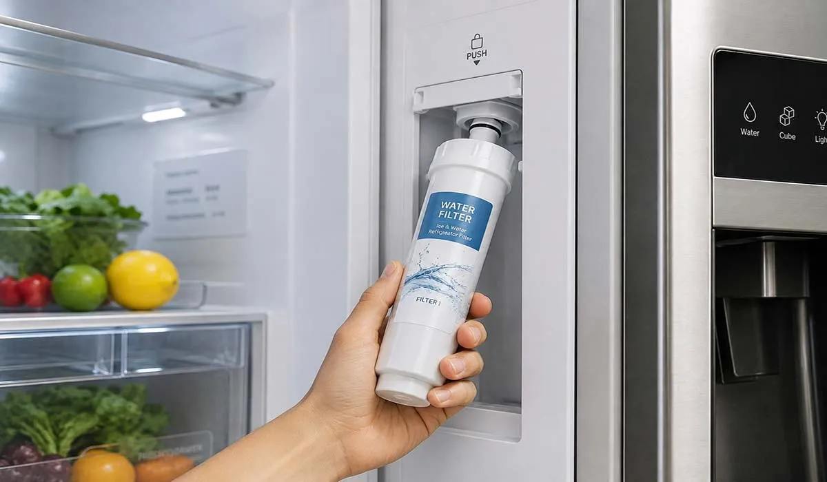 چرا تعویض به‌موقع فیلتر تصفیه آب یخچال ساید بای ساید اهمیت دارد؟