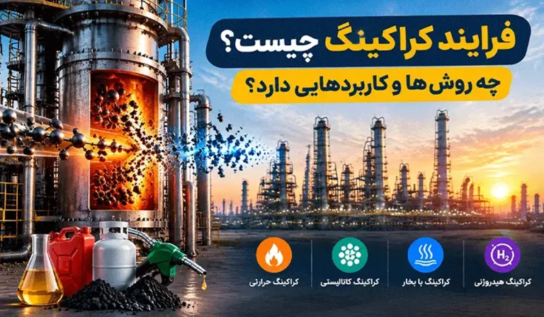 فرایند کراکینگ چیست؟ چه روش ها و کاربردهایی دارد؟