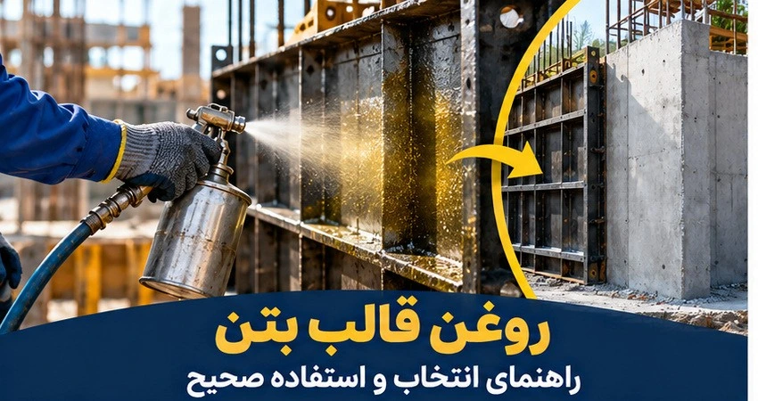روغن قالب بتن و راهنمای انتخاب و استفاده صحیح